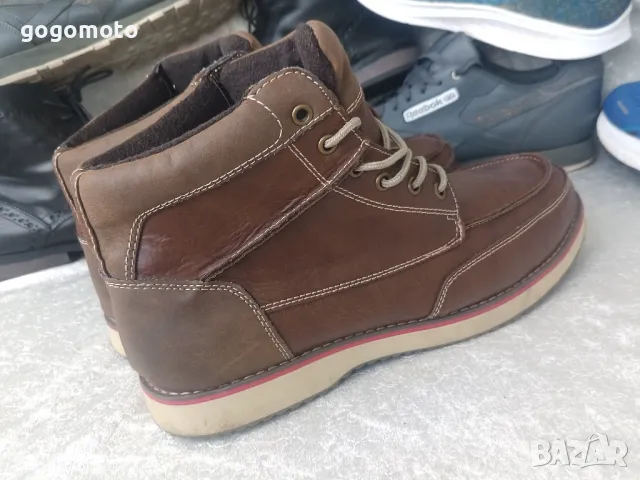 боти МЪЖКИ зимни, КАТО НОВИ боти SANOMA, N- 44 - 45, снимка 11 - Мъжки боти - 47500266