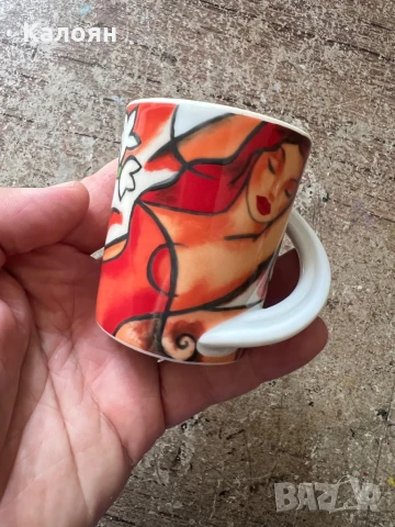 Колекционерска чашка за кафе - дизайнерска, снимка 10 - Други ценни предмети - 51078107