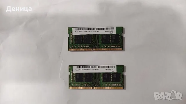 RAM памет Samsung за лаптоп 16 GB, снимка 2 - RAM памет - 55788296