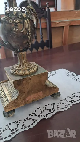 Свещник месинг Ар Нуво, снимка 7 - Свещи и свещници (декоративни) - 55938166