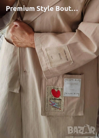 бутиков тренч , снимка 3 - Шлифери - 53925255