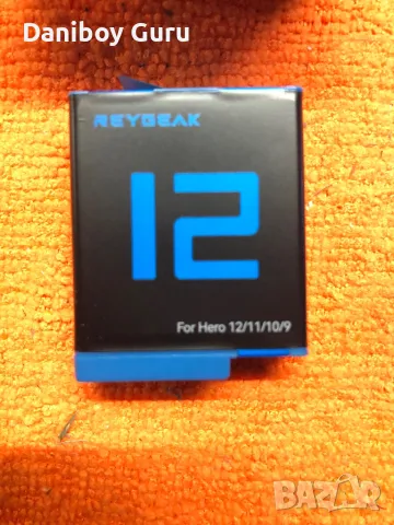 GoPro Hero 12 11 10 9  батерии 3бр зарядно устройство TELESIN  преносимо 3-канално зарядно, снимка 9 - Батерии, зарядни - 48787658