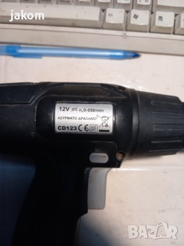  Продавам 12V винтоверт, снимка 4 - Винтоверти - 37440296