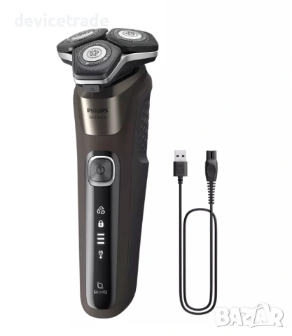 Самобръсначка Philips Shaver Series 5000 S5886/30, Мокро и сухо, снимка 3 - Електрически самобръсначки - 53363724