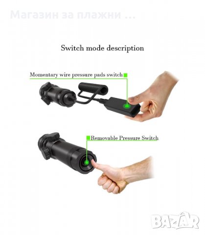 ЛАЗЕРЕН ПРИЦЕЛ ЗА ПУШКА ИЛИ ПИСТОЛЕТ ЗА ЛОВ - код 1867, снимка 8 - Оборудване и аксесоари за оръжия - 33977384