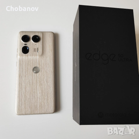Moto edge 50 ultra Nordic Wood 1TB , 16RAM пълен комплект + подаръци, снимка 2 - Motorola - 52678255