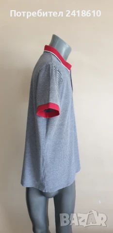 Hugo Boss Pique Pima Cotton Slim Fit Mens Size L - XL ОРИГИНАЛНА Тениска, снимка 5 - Тениски - 50822492