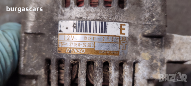 Динамо алтернатор 27060-97203 Daihatsu Sirion 1.0-57к.с. - 100лв, снимка 2 - Части - 44742787