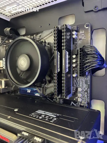 Геймърски компютър AMD Ryzen 5 5600X, RX 6750 XT 12GB, 32GB ram, снимка 4 - Геймърски - 56074802
