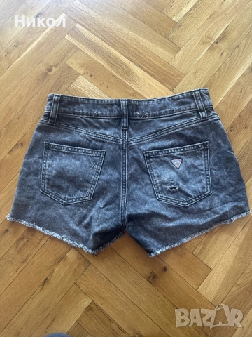 Къси деним панталони GUESS, снимка 2 - Къси панталони и бермуди - 56541184