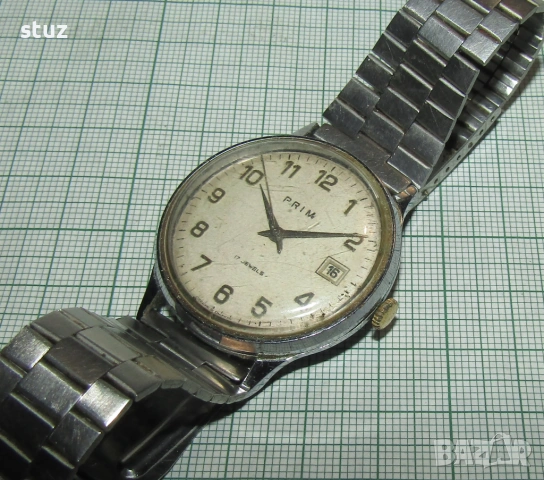 Мъжки часовник Prim, чехословашки, механичен