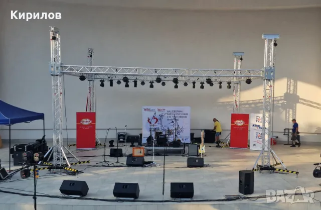 Сцена, озвучаване, осветление, подиум под наем, снимка 3 - Други - 47575474