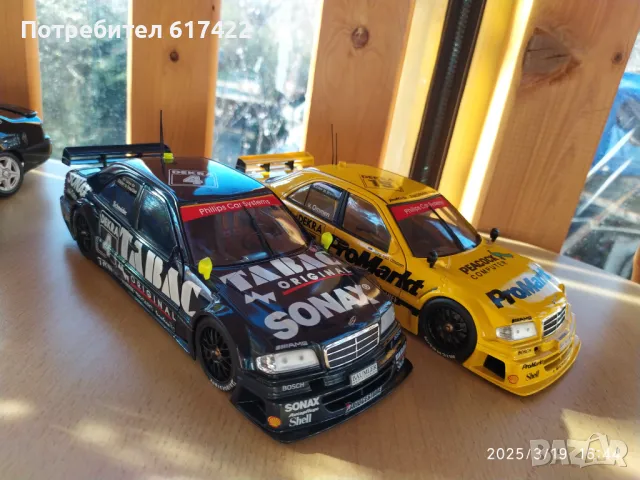 1:18 Метални Модели на MERCEDES C-Klass DTM Team AMG - UT models, снимка 9 - Колекции - 50210342