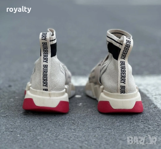 Burberry Унисекс Маратонки 36-45 Номер с Кутия Най Висок Клас Реални Снимки , снимка 4 - Маратонки - 53071310