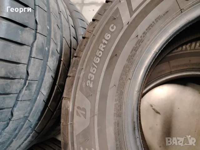 2бр.летни гуми 235/65/16C Bridgestone, снимка 3 - Гуми и джанти - 55800026