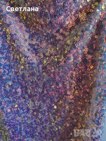 Парти рокля с пайети на Mango , снимка 5 - Рокли - 52073038