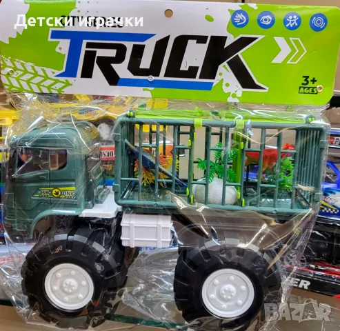 Камион с Динозаври транспортер, снимка 4 - Коли, камиони, мотори, писти - 49788475