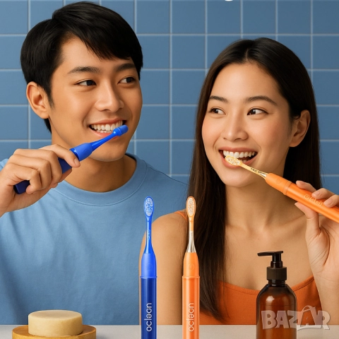 Електрическа четка за зъби Oclean X Ease, 1бp. накрайник, снимка 8 - Друга електроника - 51948216
