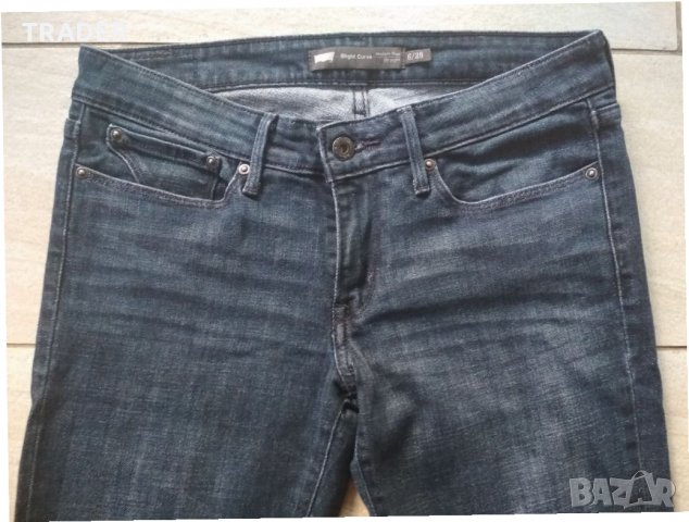 дамски дънки Levi's Slight Curve Modern Rise Straight размер 28, снимка 14 - Дънки - 31920649