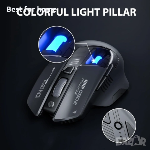 inphic A9 Explorer Bluetooth мишка, снимка 5 - Друга електроника - 53263486