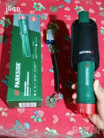 Чисто нов пинпойтер с батерия. Цена 39,99лв. PARKSIDE. Размери на снимките. , снимка 5 - Друга електроника - 50527780