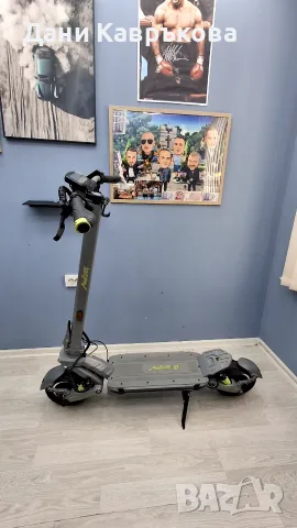 Електрическа тротинетка Mukuta 10 Plus (Dual Motor) – в гаранция, закупена 2025г., с найлона