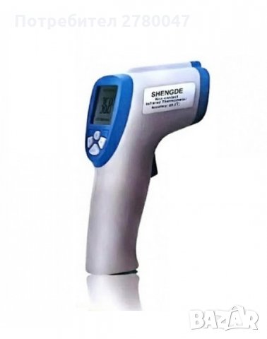 Инфрачервен медицински безконтактен термометър с LED дисплей, снимка 4 - Други стоки за дома - 30067559