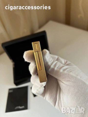 S.T. Dupont Ligne 2 Padron – запалка, 2 пламъка, пълен комплект, снимка 6 - Запалки - 54007256