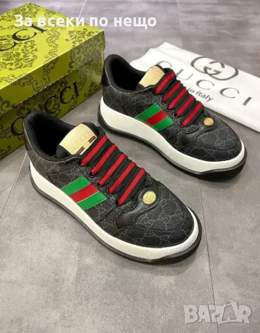Gucci Мъжки Маратонки👟Мъжки Спортни Обувки Гучи Код E203, снимка 3 - Маратонки - 50409980