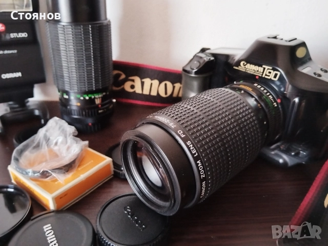 Canon T90 Japan, снимка 11 - Фотоапарати - 47840968