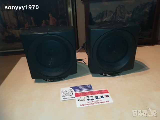 wharfedale 2бр тонколони-15х15х13см-внос англия, снимка 4 - Тонколони - 29397115