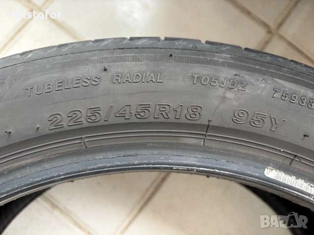 Летни гуми Bridgestone Turanza T005 BMW 225 45 18 и 255 40 18, снимка 10 - Гуми и джанти - 54170941