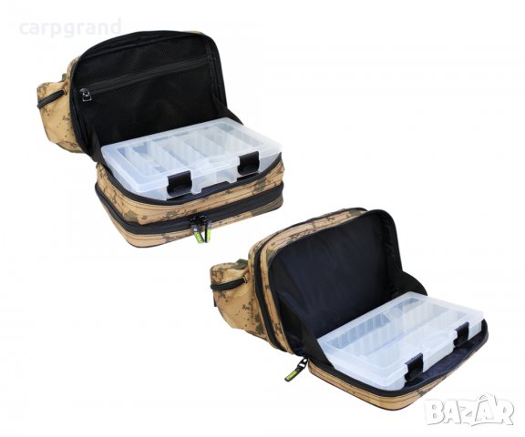 Чанта за спининг с 2 кутии FilStar KK 321 – Sling Bag, снимка 2 - Екипировка - 31795986