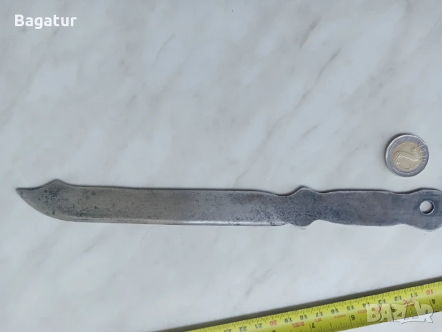 Стар руски нож, заготовка,маркировки, снимка 5 - Антикварни и старинни предмети - 50525801