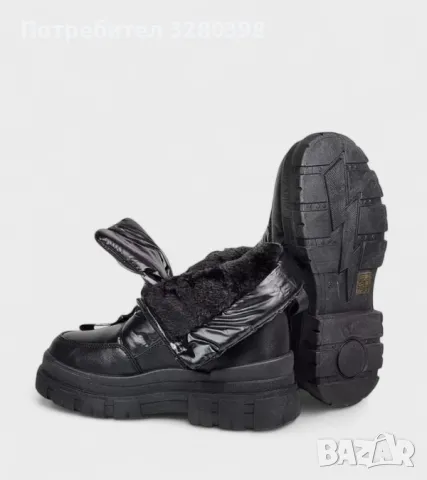 Дамски боти/апрески с цип. , снимка 4 - Маратонки - 48335949