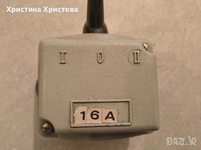 Пакетен електрически прекъсвач 16А 3 позиции, снимка 2 - Друго търговско оборудване - 54136815