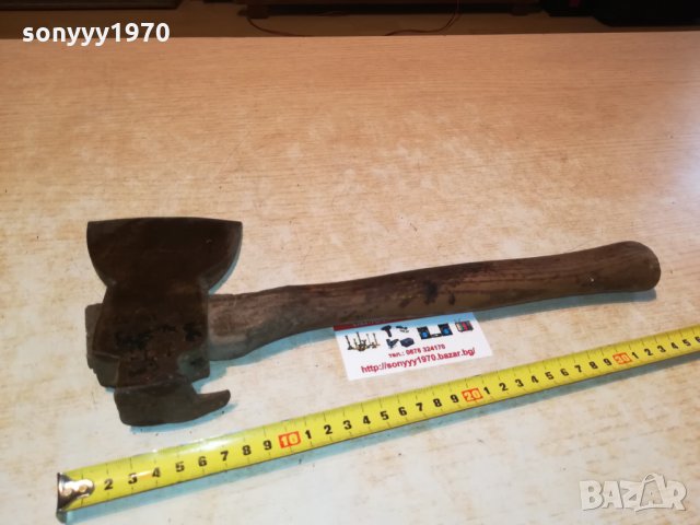 ПОРЪЧАНА-топор-немска брадва маркирана 1009211150, снимка 2 - Антикварни и старинни предмети - 34087853