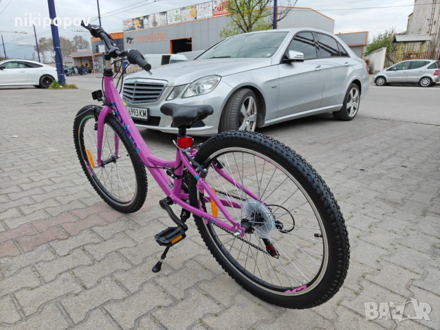 CROSS Велосипед 24" ALISSA лилав, снимка 9 - Велосипеди - 54276801