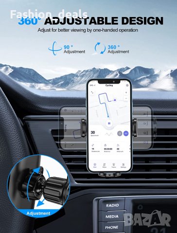 Нова Поставка за мобилен телефон за автомобил кола универсална стойка, снимка 7 - Селфи стикове, аксесоари - 37295012