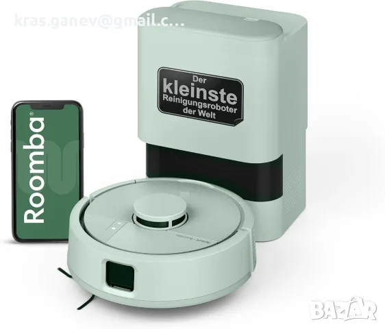 iRobot Roomba Mini – 7000 Pa, LiDAR, моп и AutoEmpty станция