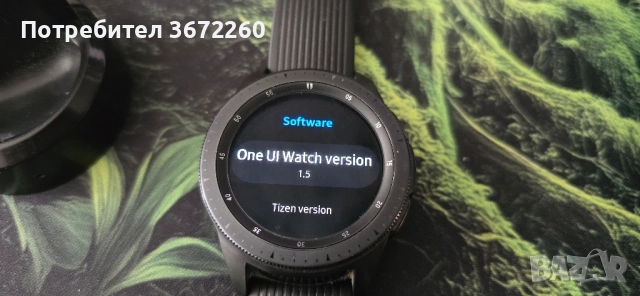 *ОТЛИЧЕН* Смарт Часовник Samsung Galaxy Watch (DC38, SM-R810) с докинг стейшън, снимка 7 - Мъжки - 52235449