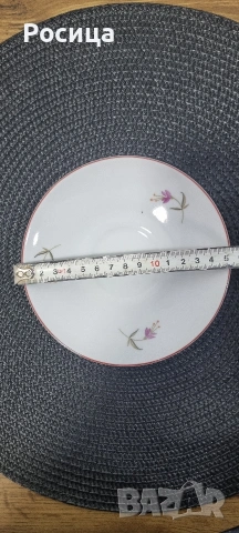 Български чинии 2бр, снимка 2 - Чинии - 53968187
