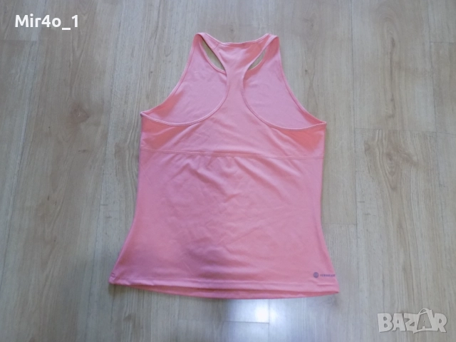 потник adidas адидас тениска боди бюстие блуза оригинален тренировка фитнес крос спорт дамски L, снимка 2 - Тениски - 51609823