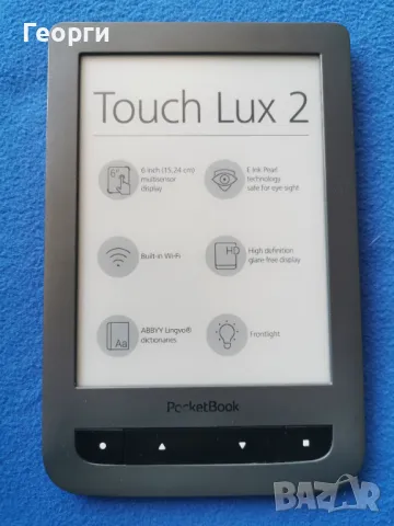 четец PocketBook Touch Lux 2, снимка 1