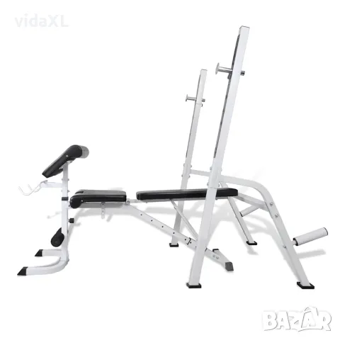 vidaXL Комбинирана лежанка за фитнес, снимка 2 - Фитнес уреди - 56148380