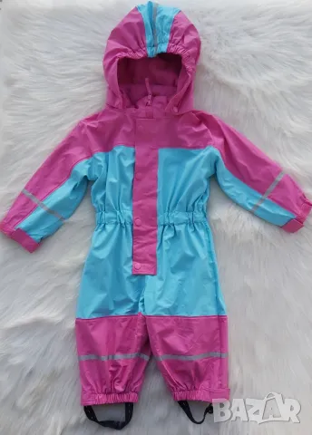 Гащеризон за дъжд с поларена подплата 9-12 месеца, снимка 8 - Бебешки гащеризони - 48359031