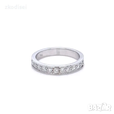 Златен дамски пръстен с диамант 0,45Ct. чистота:SI размер:54 модел:42929-1, снимка 2 - Пръстени - 55824659