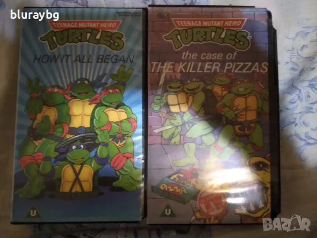 Костенурките нинджа видеокасети/ TMNT vhs