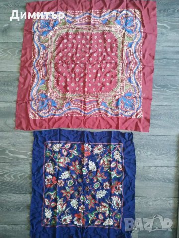 10бр. Лот старинни винтич ретро шалове шал жабо шалче, снимка 4 - Антикварни и старинни предмети - 29322460