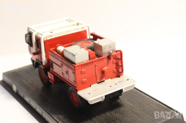 1:64 DEL PRADO??? IVECO ПОЖАРНА КОЛИЧКА ИГРАЧКА МОДЕЛ КАМИОН, снимка 5 - Колекции - 53338995